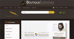 Desktop Screenshot of boutique-essenienne.com